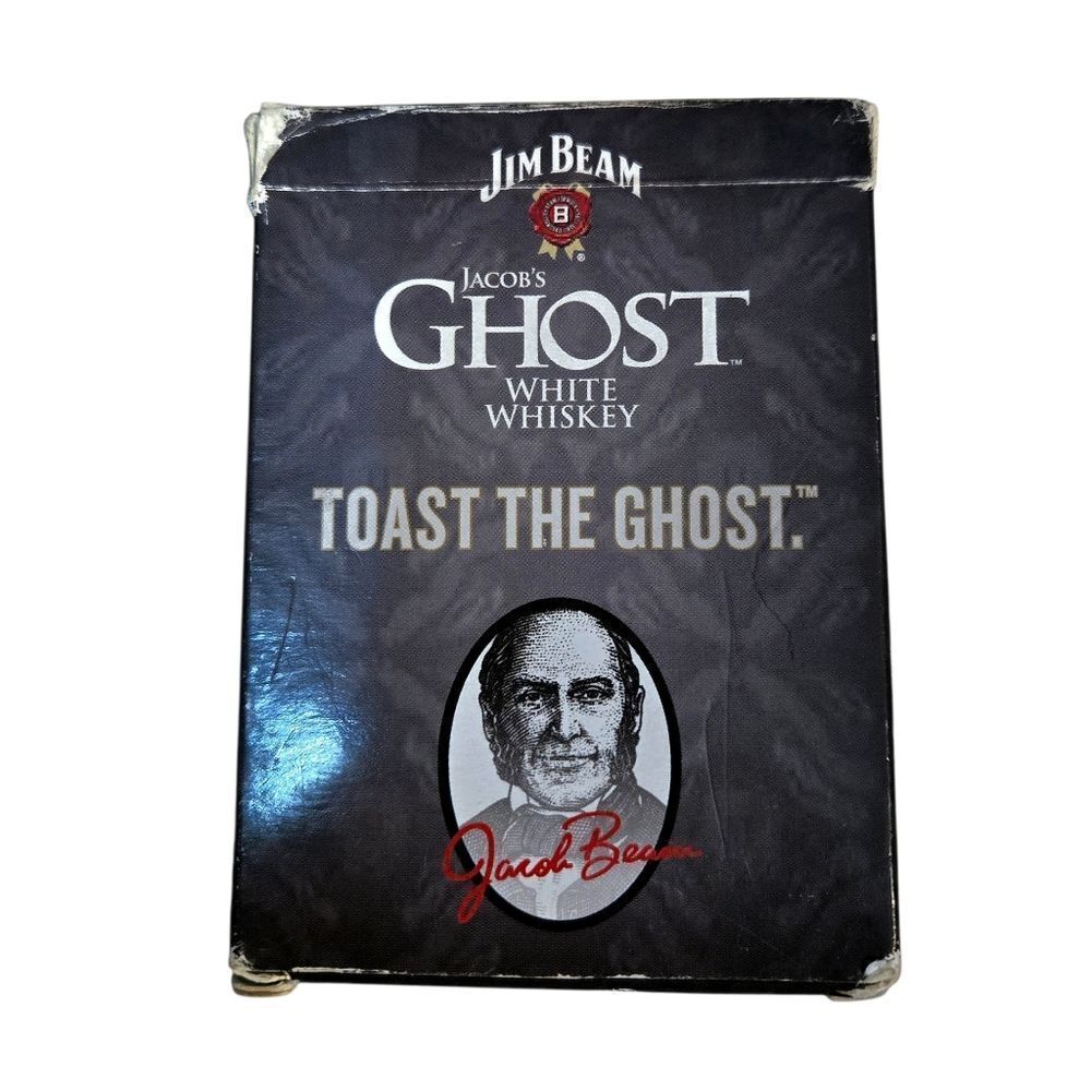 "5/$40" Vintage Jim Beam "Toast The Ghost" Incomplete Deck Of Cards Decor